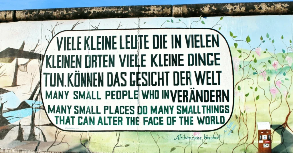 Berlin Wall Quote